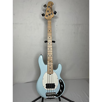 Sterling by Music Man Used Sterling By Music Man Ray34 Blue Electric Bass Guitar