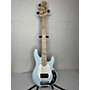 Used Sterling by Music Man Used Sterling By Music Man Ray34 Blue Electric Bass Guitar Blue