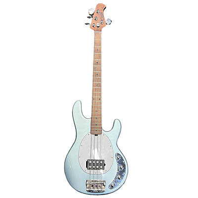 Sterling by Music Man Used Sterling By Music Man Ray34 Daphne Blue Electric Bass Guitar