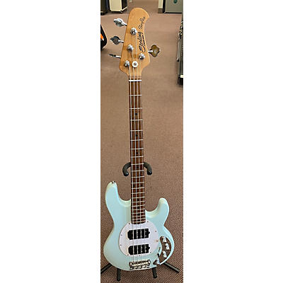 Sterling by Music Man Used Sterling By Music Man Ray34 Daphne Blue Electric Bass Guitar