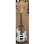 Used Sterling by Music Man Used Sterling By Music Man Ray34 Daphne Blue Electric Bass Guitar Daphne Blue