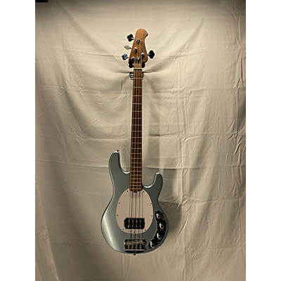 Sterling by Music Man Used Sterling By Music Man Ray34 Ice Blue Metallic Electric Bass Guitar