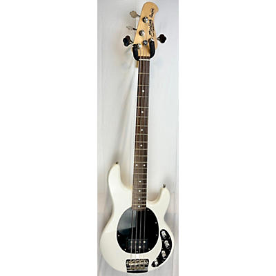 Sterling by Music Man Used Sterling By Music Man Ray34 White Electric Bass Guitar