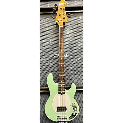 Sterling by Music Man Used Sterling By Music Man Ray34CA Seafoam Green Electric Bass Guitar