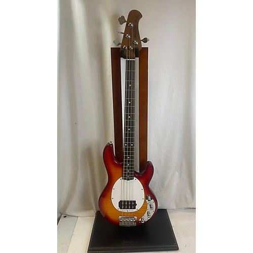 Sterling by Music Man Used Sterling By Music Man Ray34FM Cherry Sunburst Electric Bass Guitar Cherry Sunburst