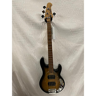 Sterling by Music Man Used Sterling By Music Man Ray34HH Natural Burst Electric Bass Guitar