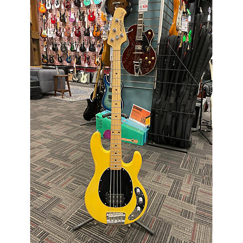 Sterling by Music Man Used Sterling By Music Man Ray4 Butterscotch Electric Bass Guitar Butterscotch