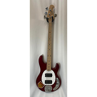 Sterling by Music Man Used Sterling By Music Man Ray4 Candy Apple Red Electric Bass Guitar