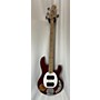 Used Sterling by Music Man Used Sterling By Music Man Ray4 Candy Apple Red Electric Bass Guitar Candy Apple Red