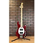 Used Sterling by Music Man Used Sterling By Music Man Ray4 Candy Apple Red Electric Bass Guitar Candy Apple Red