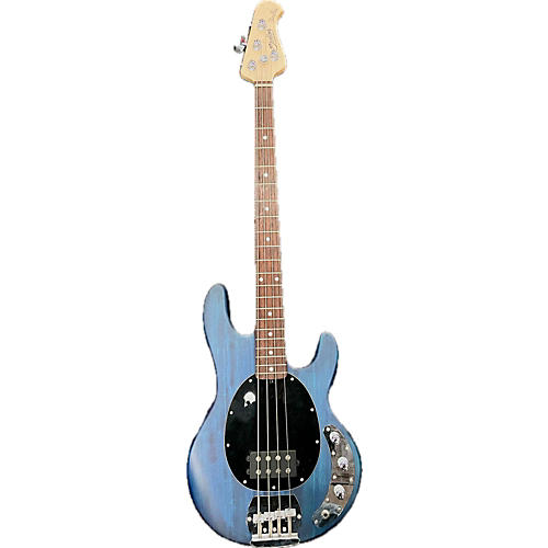 Sterling by Music Man Used Sterling By Music Man Ray4 Trans Blue Electric Bass Guitar Trans Blue