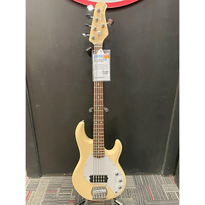 Sterling by Music Man Used Sterling By Music Man Ray5 5 String Vintage White Electric Bass Guitar