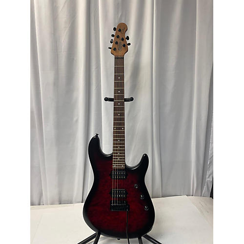 Sterling by Music Man Used Sterling By Music Man Richardson Cutlass 6 Scarlet Burst Solid Body Electric Guitar Scarlet Burst