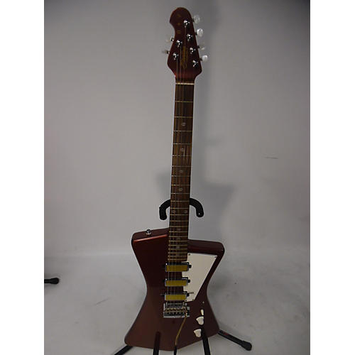 Sterling by Music Man Used Sterling By Music Man SAINT VINCENT GOLDIE Pink Solid Body Electric Guitar Pink