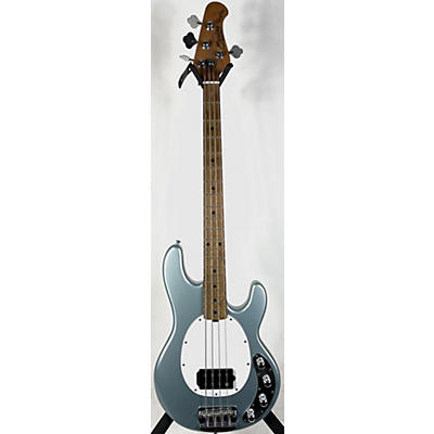 Sterling by Music Man Used Sterling By Music Man STING RAY 34 Blue Electric Bass Guitar