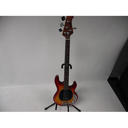 Sterling by Music Man Used Sterling By Music Man STING RAY Cherry Sunburst Electric Bass Guitar Cherry Sunburst