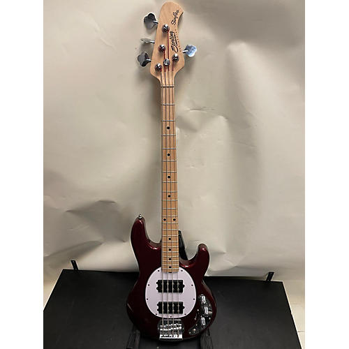 Sterling By Music Man Used Sterling By Music Man STING RAY SUB 4 HH Wine Red Electric Bass Guitar Wine Red