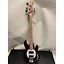 Used Sterling By Music Man Used Sterling By Music Man STING RAY SUB 4 HH Wine Red Electric Bass Guitar Wine Red