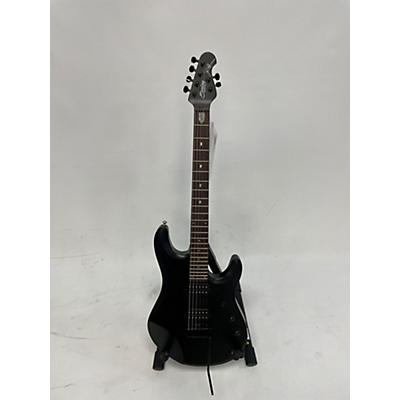 Sterling by Music Man Used Sterling By Music Man STINGRAY JOHN PATRUCCI Black Solid Body Electric Guitar