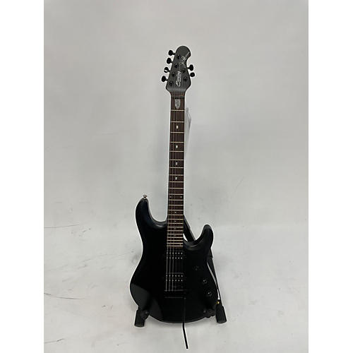 Sterling by Music Man Used Sterling By Music Man STINGRAY JOHN PATRUCCI Black Solid Body Electric Guitar Black