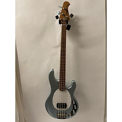 Sterling by Music Man Used Sterling By Music Man STINGRAY Silver Electric Bass Guitar