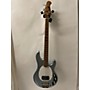 Used Sterling by Music Man Used Sterling By Music Man STINGRAY Silver Electric Bass Guitar Silver