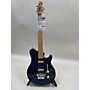 Used Sterling by Music Man Used Sterling By Music Man SUB AX4 FLOYD ROSE TRANS BLUE QUILT TOP Solid Body Electric Guitar TRANS BLUE QUILT TOP