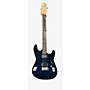 Used Sterling by Music Man Used Sterling By Music Man Sabre Regular Deep Blue Burst Solid Body Electric Guitar deep blue burst