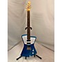 Used Sterling by Music Man Used Sterling By Music Man St Vincent Blue Solid Body Electric Guitar Blue