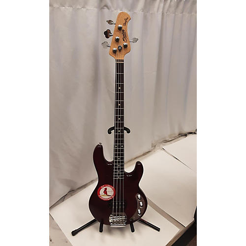 Sterling by Music Man Used Sterling By Music Man Sting Ray Dark Cherry Electric Bass Guitar Dark Cherry