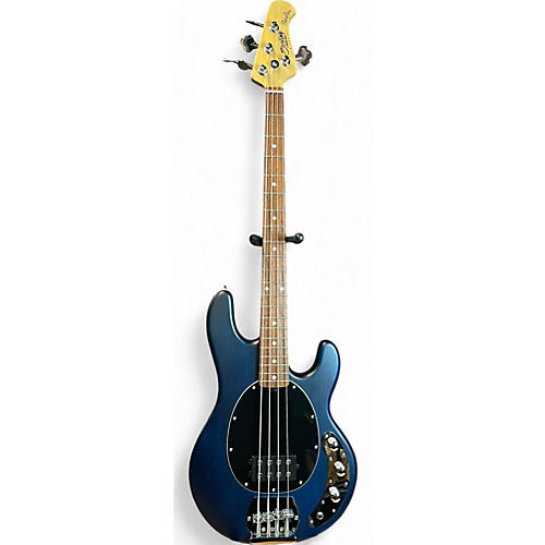 Sterling by Music Man Used Sterling By Music Man Sting Ray Navy Electric Bass Guitar Navy