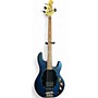 Used Sterling by Music Man Used Sterling By Music Man Sting Ray Navy Electric Bass Guitar Navy