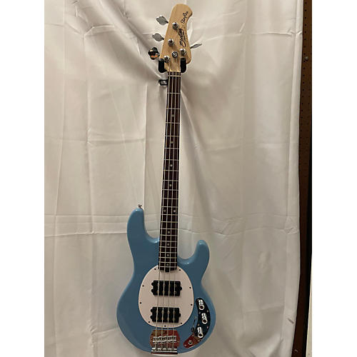 Sterling by Music Man Used Sterling By Music Man StingRay Ray4 HH Chopper Blue Electric Bass Guitar Chopper Blue