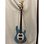 Used Sterling by Music Man Used Sterling By Music Man StingRay Ray4 HH Chopper Blue Electric Bass Guitar Chopper Blue