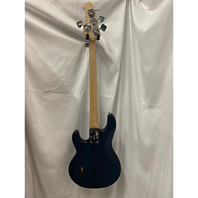 Sterling by Music Man Used Sterling By Music Man Stingray 4 Sub Series Blue Electric Bass Guitar