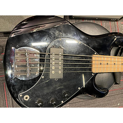 Sterling by Music Man Used Sterling By Music Man Stingray 5 Black Electric Bass Guitar