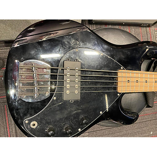 Sterling by Music Man Used Sterling By Music Man Stingray 5 Black Electric Bass Guitar Black