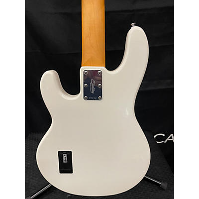 Sterling By Music Man Used Sterling By Music Man Stingray Classic 5 RAY25CA Olympic White Electric Bass Guitar