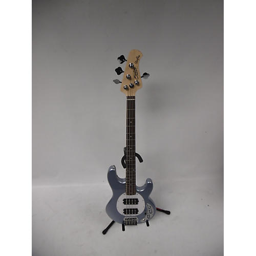 Sterling by Music Man Used Sterling By Music Man Stingray HH Metallic Blue Electric Bass Guitar Metallic Blue