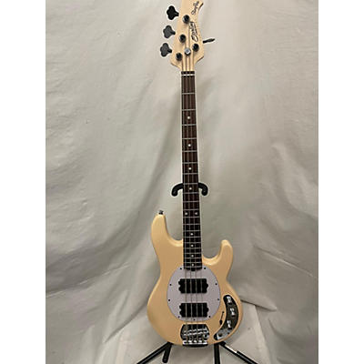 Sterling by Music Man Used Sterling By Music Man Stingray Ray4HH Vanilla Cream Electric Bass Guitar