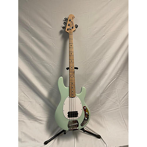 Sterling by Music Man Used Sterling By Music Man Stingray Seafoam Green Electric Bass Guitar Seafoam Green