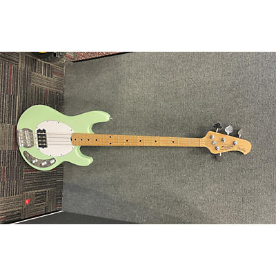 Sterling by Music Man Used Sterling By Music Man Stingray Seagreen Electric Bass Guitar