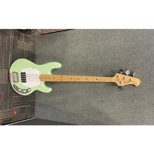 Sterling by Music Man Used Sterling By Music Man Stingray Seagreen Electric Bass Guitar seagreen