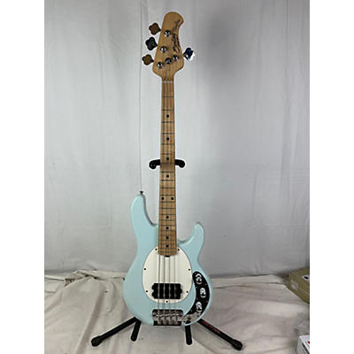 Sterling by Music Man Used Sterling By Music Man Stingray Sonic Blue Electric Bass Guitar