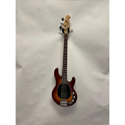 Sterling by Music Man Used Sterling By Music Man Stingray Sub 4 Honeyburst Electric Bass Guitar