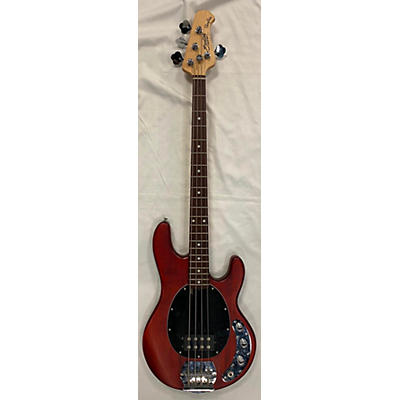 Sterling by Music Man Used Sterling By Music Man Stingray Sub Series Red Electric Bass Guitar