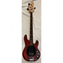 Used Sterling by Music Man Used Sterling By Music Man Stingray Sub Series Red Electric Bass Guitar Red