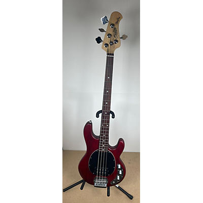 Sterling by Music Man Used Sterling By Music Man Stingray Sub Series Wine Red Electric Bass Guitar