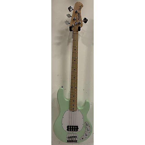 Sterling by Music Man Used Sterling By Music Man Stingray Surf Green Electric Bass Guitar Surf Green