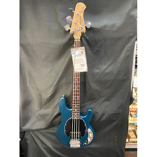 Sterling by Music Man Used Sterling By Music Man Sub 4 Blue Electric Bass Guitar Blue